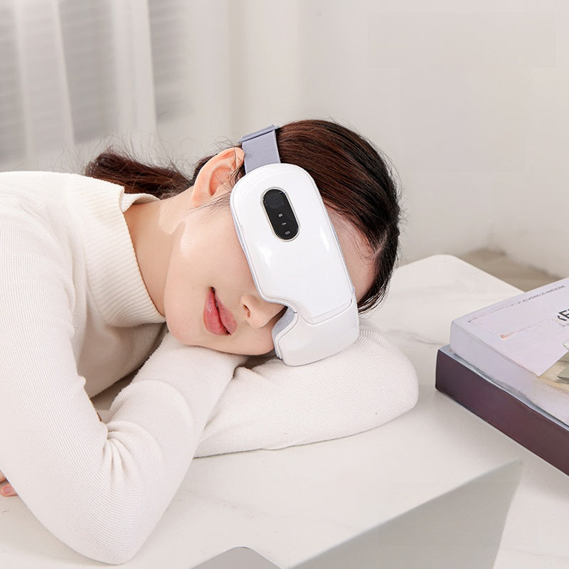 Heated Eye Massager with Air Compression and Bluetooth Music
