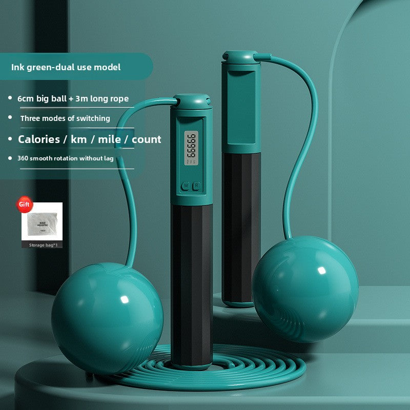 Smart Adjustable Skipping Rope with Counter – Steel Wire Jump Rope