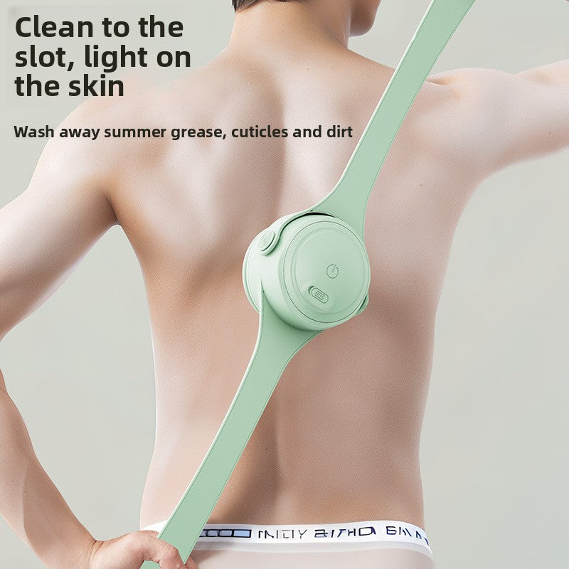 Electric Body Bath Brush with Long Handle | Deep Clean & Gentle Exfoliation