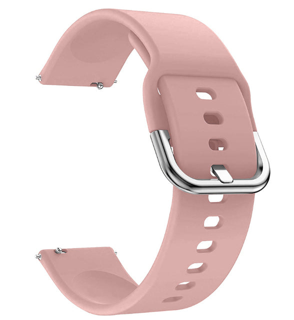 Pink silicone ZL02 smart bracelet with 1.28-inch screen, heart rate, blood pressure, blood oxygen monitoring and pedometer