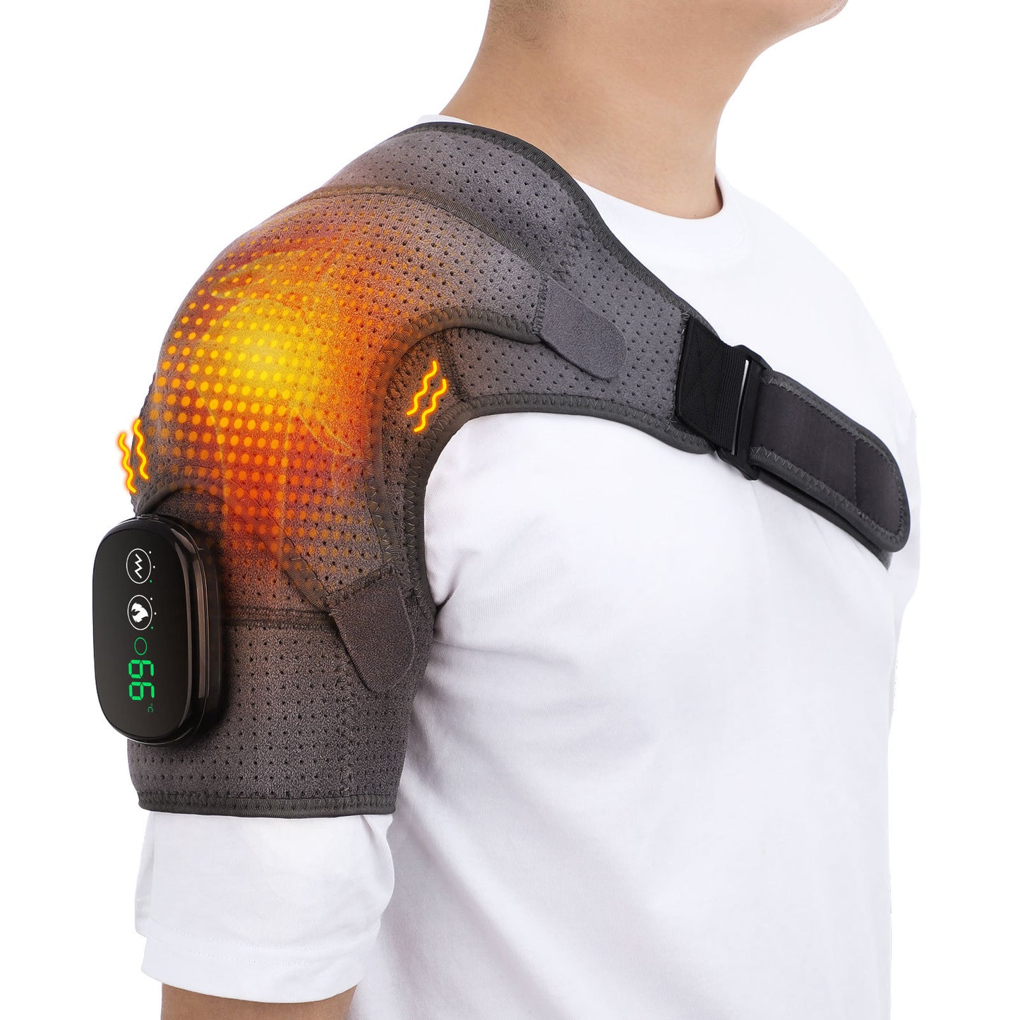 Heated Shoulder & Knee Massage Wrap