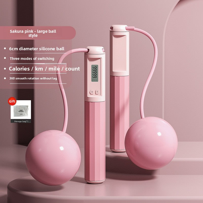 Smart Adjustable Skipping Rope with Counter – Steel Wire Jump Rope