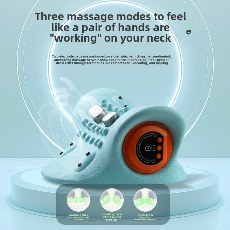 Portable Shoulder Neck Massager with Heat and EMS