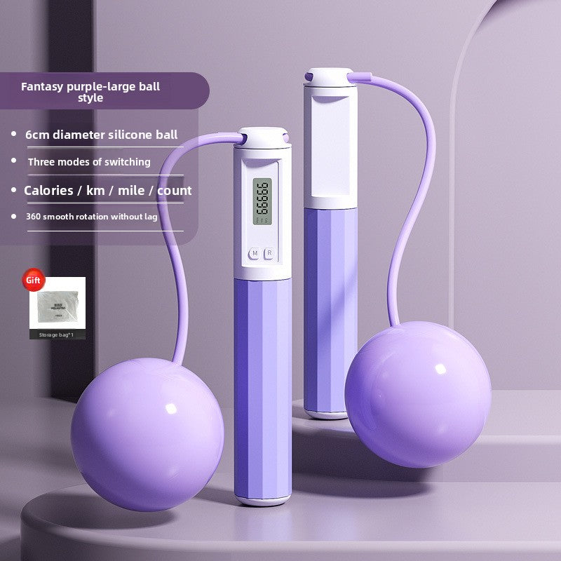 Smart Adjustable Skipping Rope with Counter – Steel Wire Jump Rope