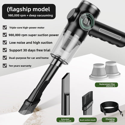 Cordless Mini Vacuum for Car & Home