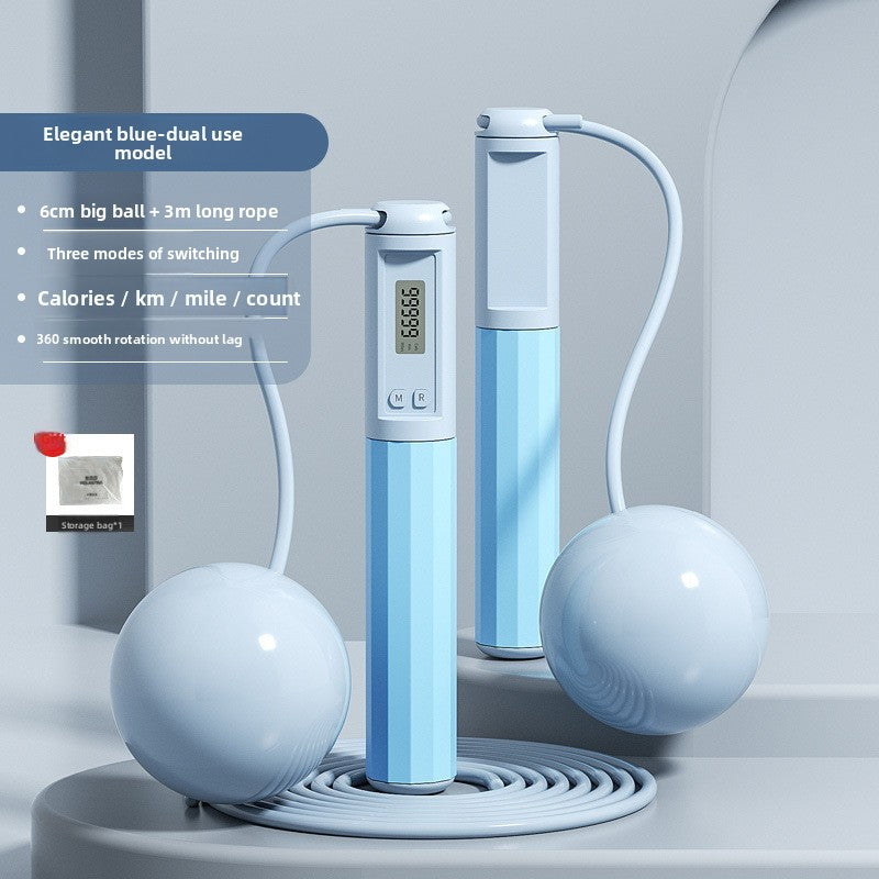 Smart Adjustable Skipping Rope with Counter – Steel Wire Jump Rope