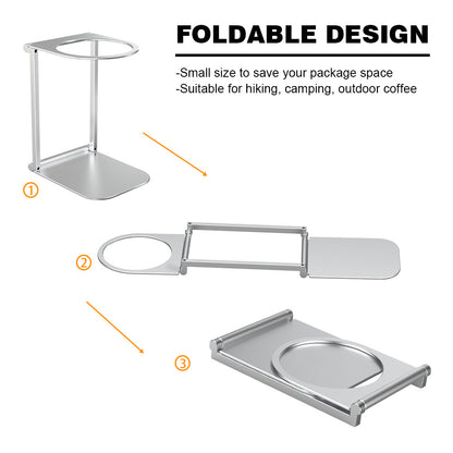 Stainless Steel Adjustable Coffee Machine Bracket