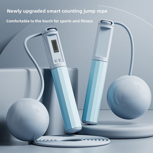 Smart Adjustable Skipping Rope with Counter – Steel Wire Jump Rope