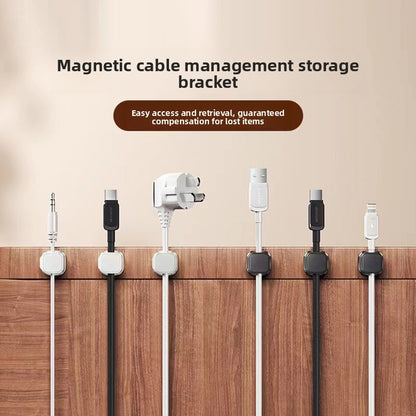 Magnetic Cable Clip Organizer for Desk & Car