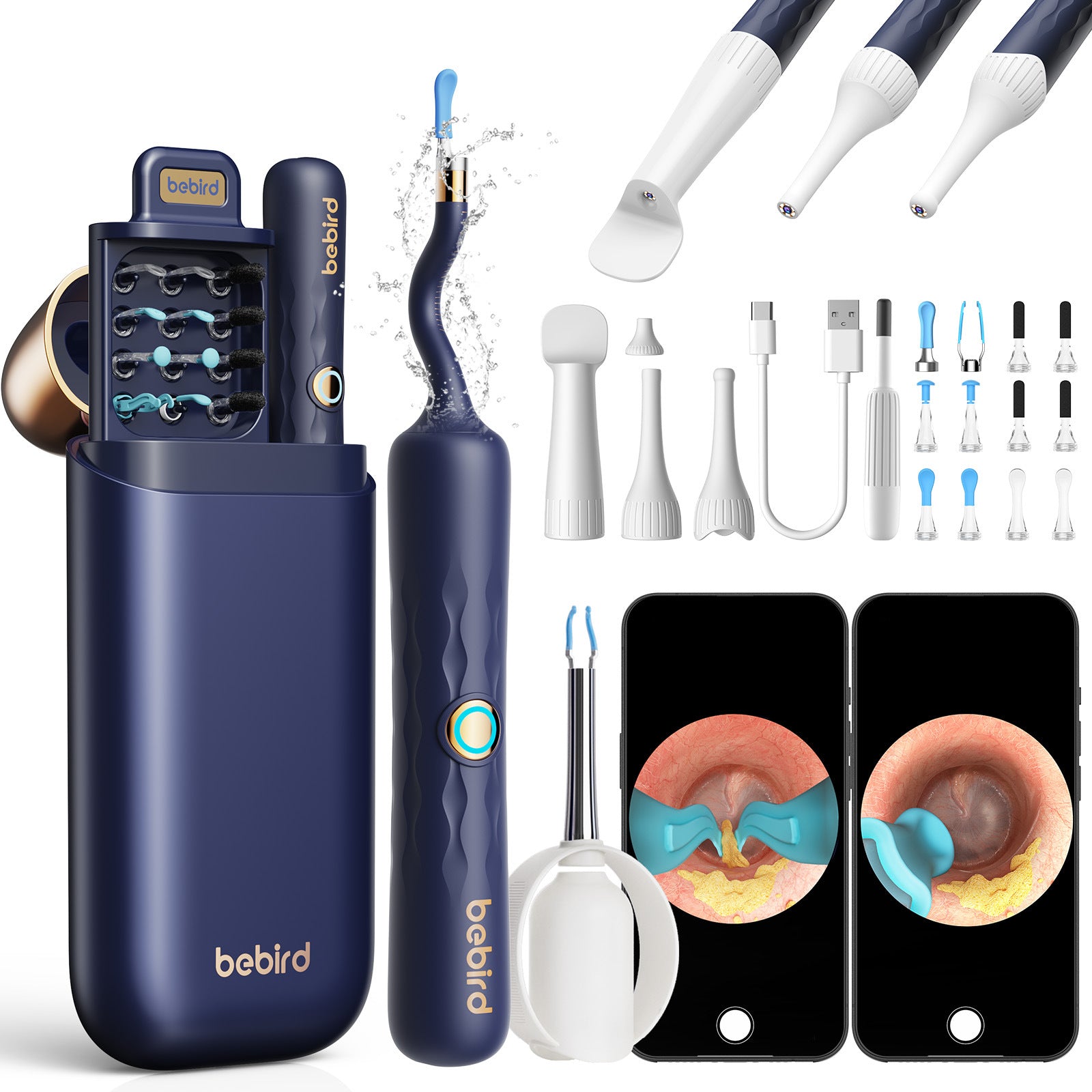 Smart visual ear pick