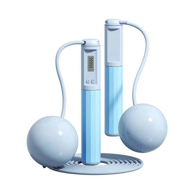 Smart Adjustable Skipping Rope with Counter – Steel Wire Jump Rope